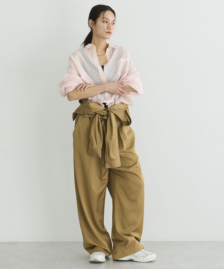 GARAGE OF GOOD CLOTHING「2WAYシアーストライプシャツ」|シャツ・ブラウス|