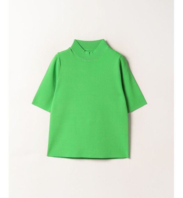 allureville「総針モックネック5分袖プルオーバー」|その他|