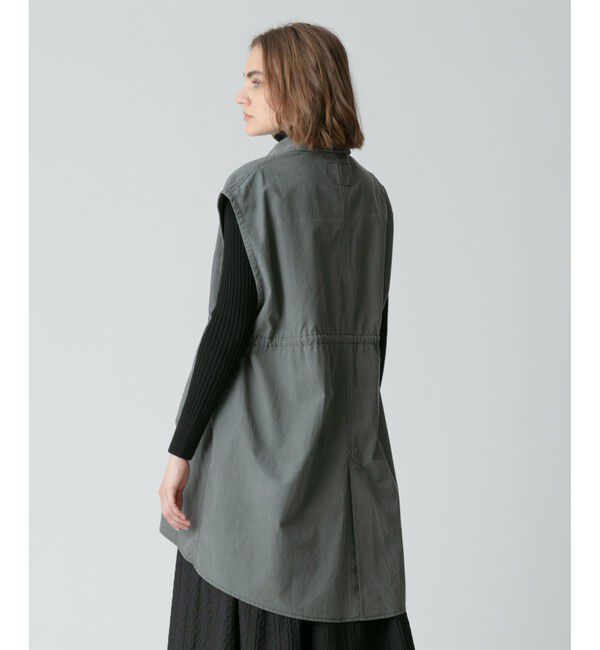 allureville「サファリノースリーブジレ」|ベスト・ジレ|