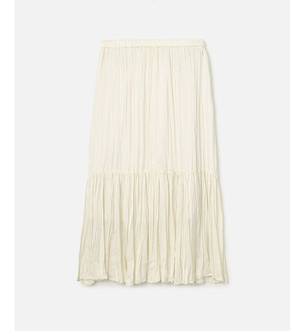 allureville「楊柳調プリーツマーメイドスカート」|スカート|