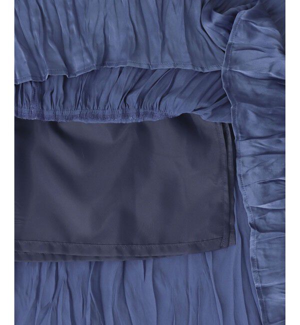 allureville「楊柳調プリーツマーメイドスカート」|スカート|