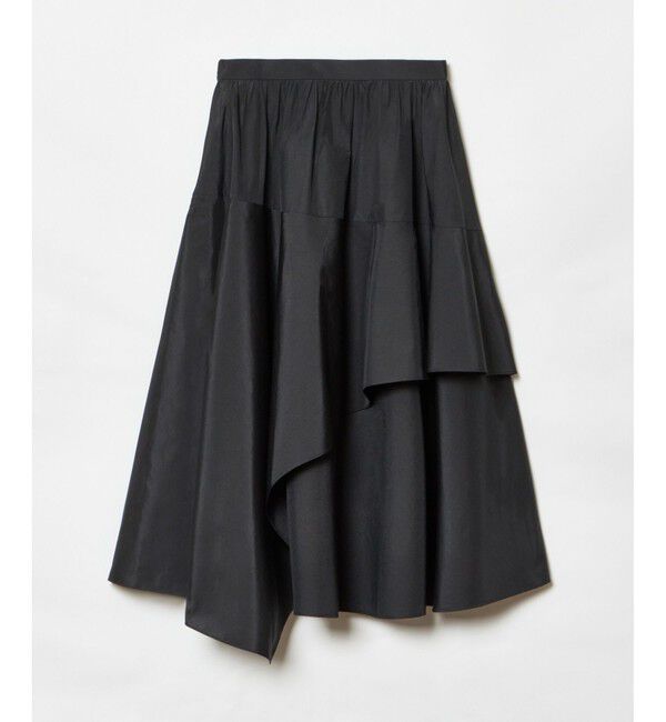LOULOU WILLOUGHBY「【LOULOU WILLOUGHBY】イレギュラーラッフルスカート」|フレア|