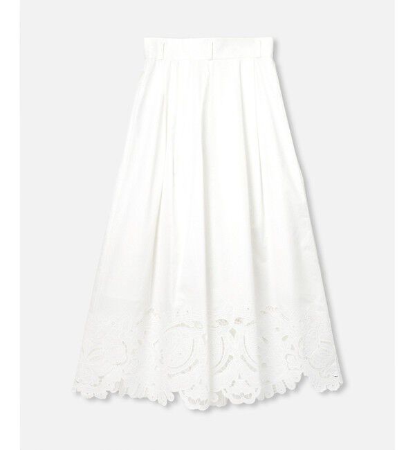 LOULOU WILLOUGHBY「【LOULOU WILLOUGHBY】刺繍キュロットパンツ」|チノ|