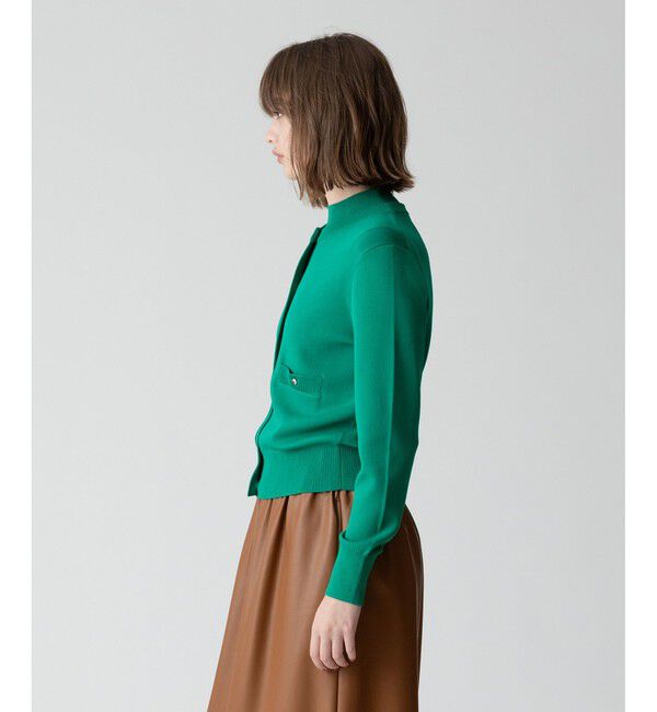 allureville「◇ ポケットクルーカーディガン」|カーディガン|