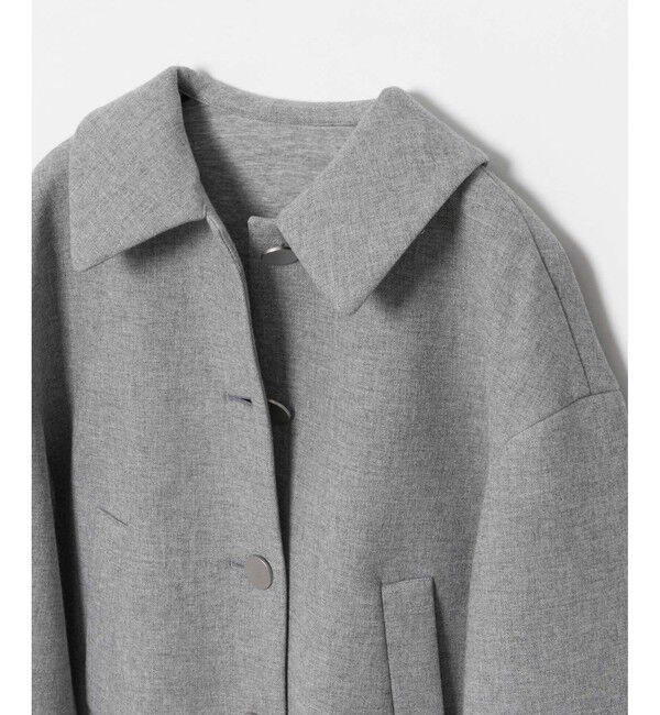 allureville「ボンディングステンカラーブルゾン」|ブルゾン・スタジャン|