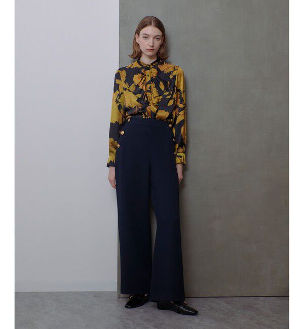 allureville「ダブルクロスマリンパンツ」|チノ|