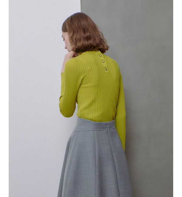 allureville「2WAYネックリブタートル」|ニット・セーター|