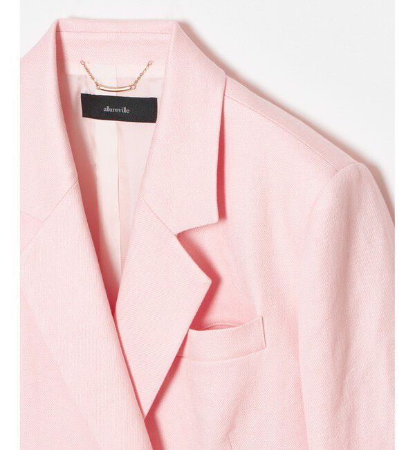 allureville「リオペルアシメフラップポケットジャケット」|テーラードジャケット|