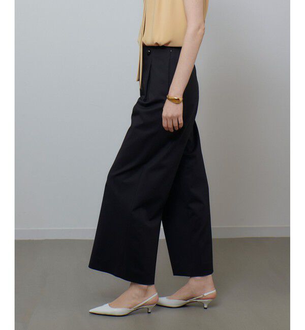 allureville「ダブルクロスストレッチマリンパンツ」|チノ|