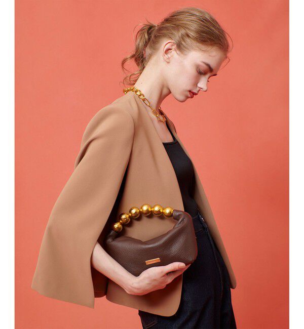 LOULOU WILLOUGHBY「◇ 【LOULOU WILLOUGHBY】リトルブラックケープジャケット」|ノーカラージャケット|