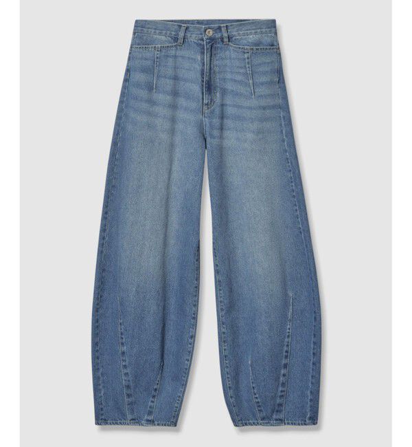 allureville「セミバギーデニムパンツ」|デニム|