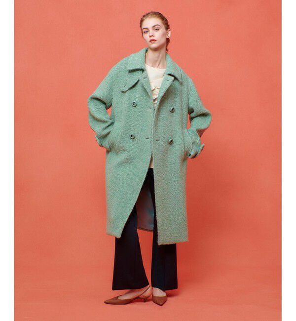 LOULOU WILLOUGHBY「【LOULOU WILLOUGHBY】BONOTTOロングコート」|ダッフルコート|