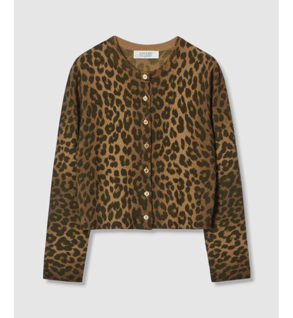 LOULOU WILLOUGHBY「【LOULOU WILLOUGHBY】メリノウールカラーカーディガン」|カーディガン|