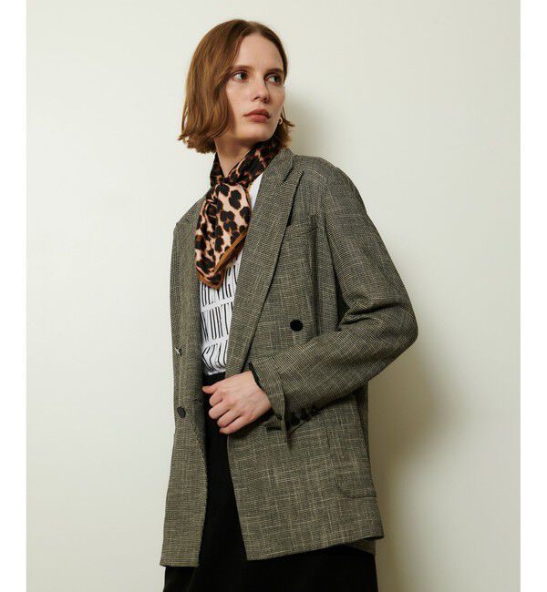 allureville「トリッカーカラミダブルジャケット」|その他|