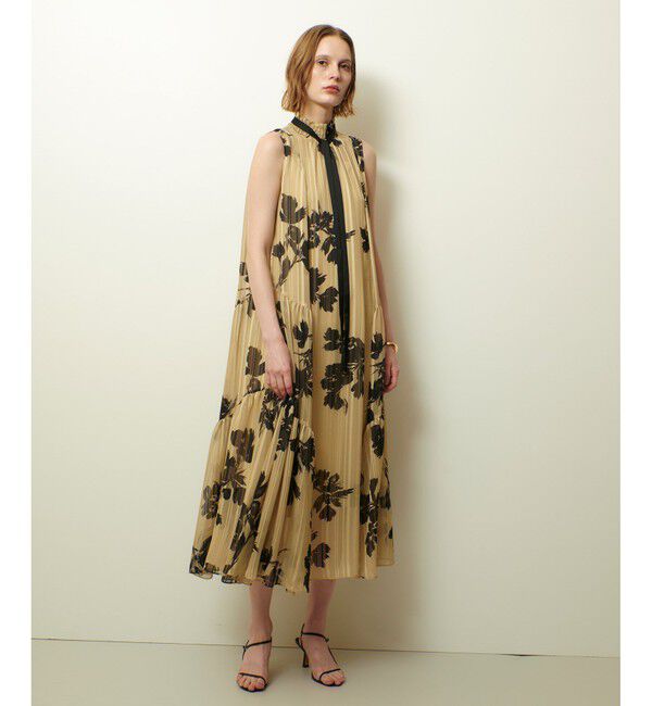 allureville「シャドウストライプヨウリュウワンピース」|ワンピース|