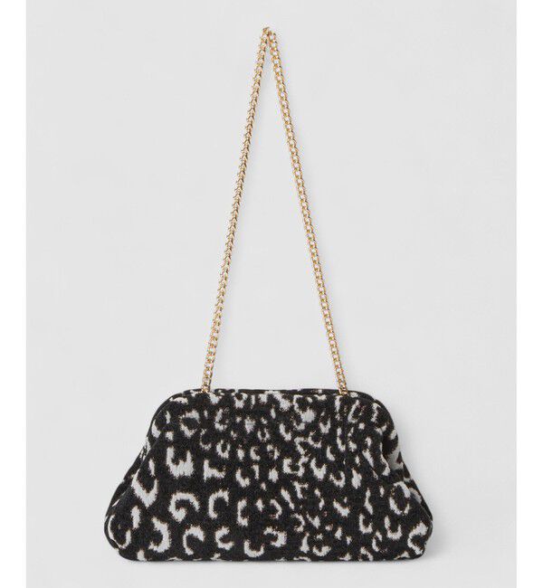 allureville「caterina bertini ( カテリーナ ベルティーニ ) レオパードクラッチバッグ」|クラッチバッグ|