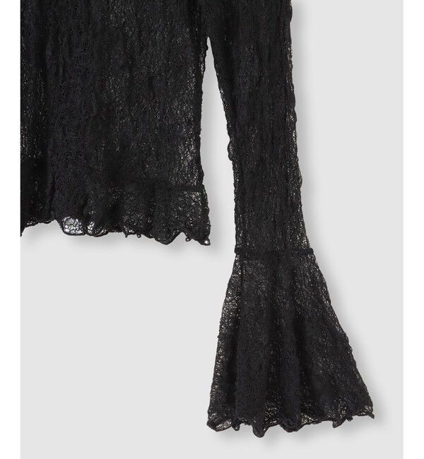 LOULOU WILLOUGHBY「【LOULOU WILLOUGHBY】レーシーカットプルオーバー」|Tシャツ・カットソー|