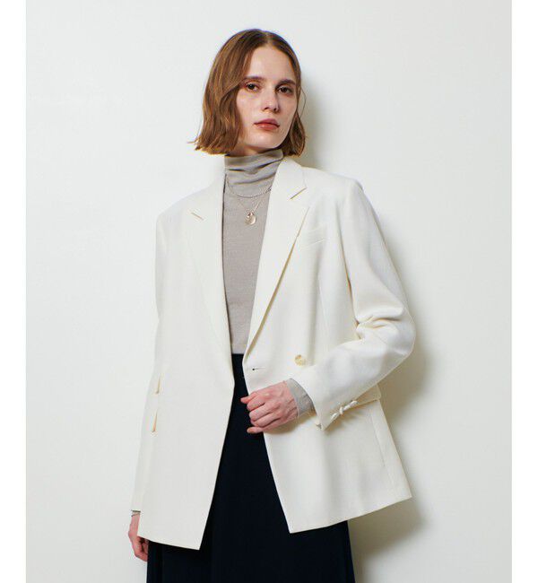 allureville「ウールサキソニーフラップポケットジャケット」|その他|