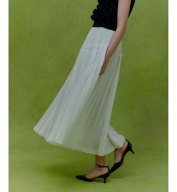 LOULOU WILLOUGHBY「【LOULOU WILLOUGHBY】カールマイヤープリーツスカート」|スカート|