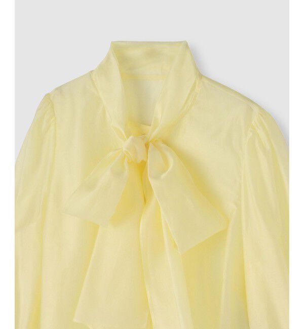 allureville「オーガンザボウブラウス」|シャツ・ブラウス|