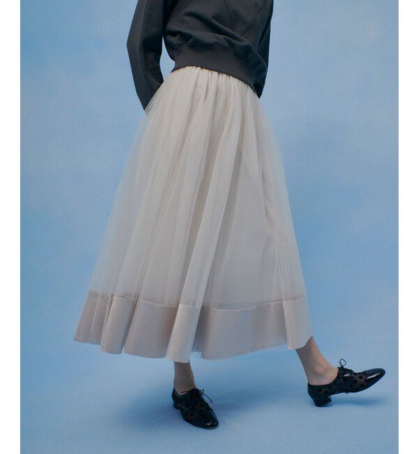 LOULOU WILLOUGHBY「【LOULOU WILLOUGHBY】チュールレイヤードスカート」|スカート|