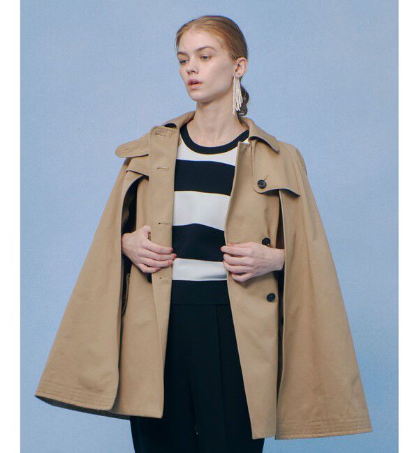 LOULOU WILLOUGHBY「【LOULOU WILLOUGHBY】トレンチケープコート」|トレンチコート|