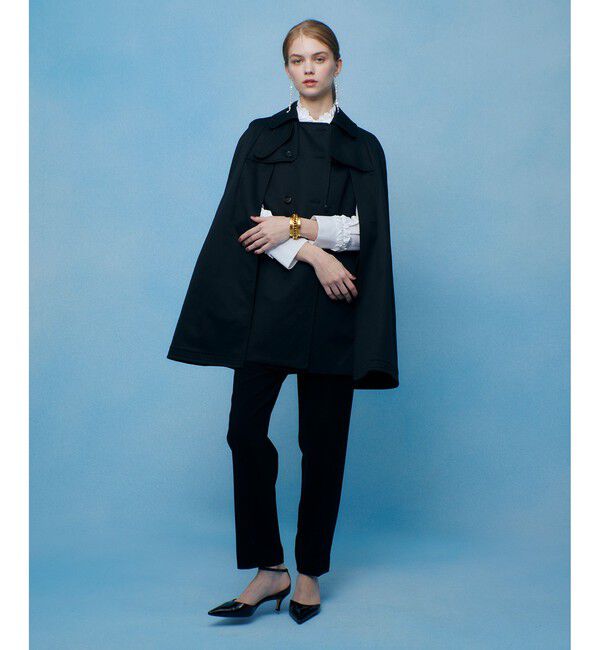 LOULOU WILLOUGHBY「【LOULOU WILLOUGHBY】トレンチケープコート」|トレンチコート|