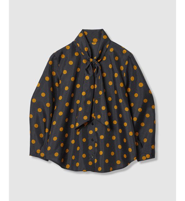 allureville「ポルカドットブラウス」|シャツ・ブラウス|