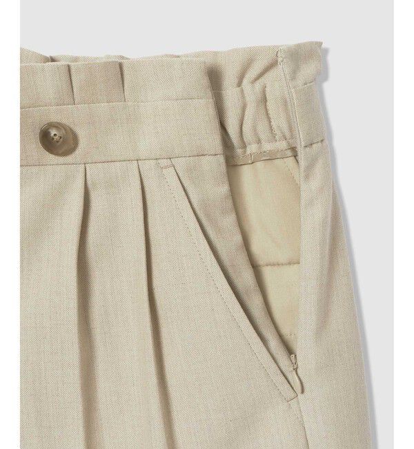 allureville「ウェストタックデザインパンツ」|チノ|