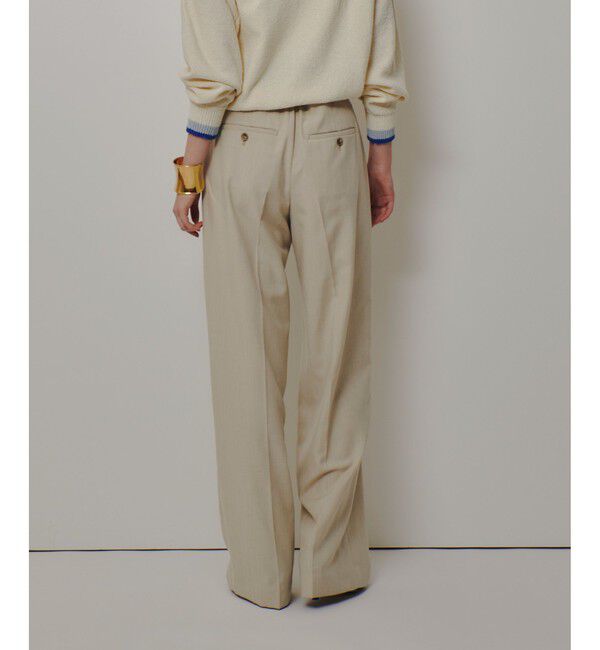 allureville「ウェストタックデザインパンツ」|チノ|