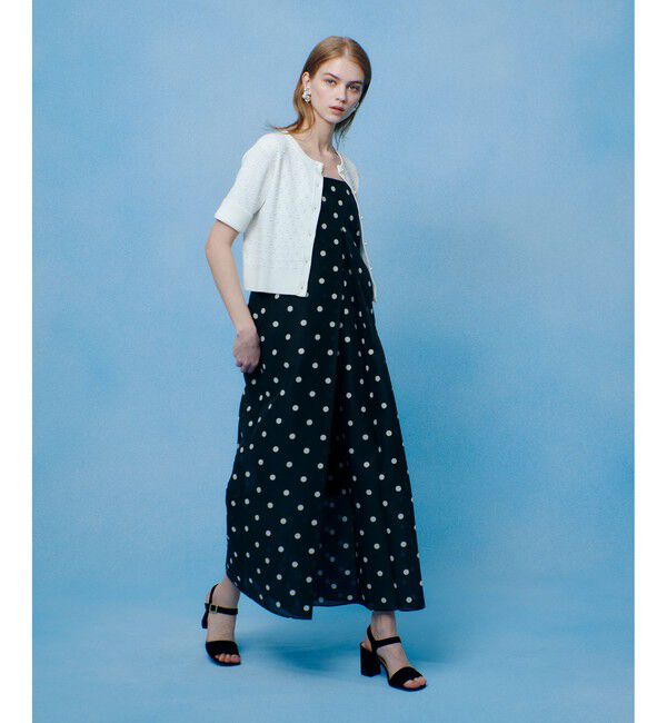 LOULOU WILLOUGHBY「【LOULOU WILLOUGHBY】オーガンドットオールインワン」|オールインワン|