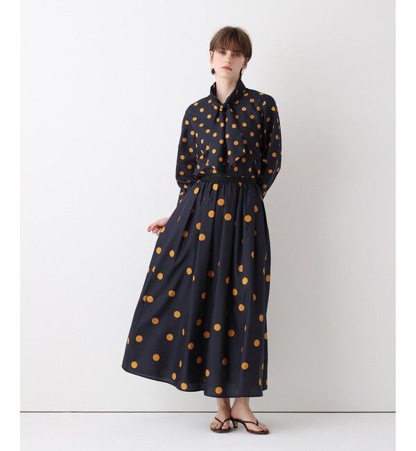 allureville「ポルカドットスカート」|スカート|