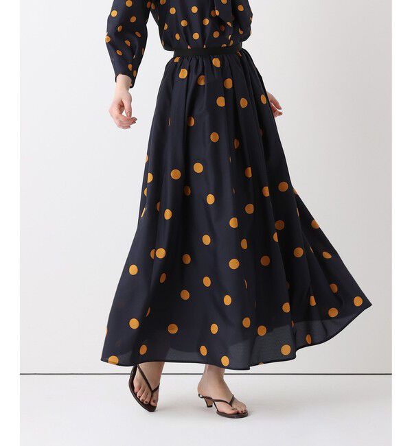 allureville「ポルカドットスカート」|スカート|