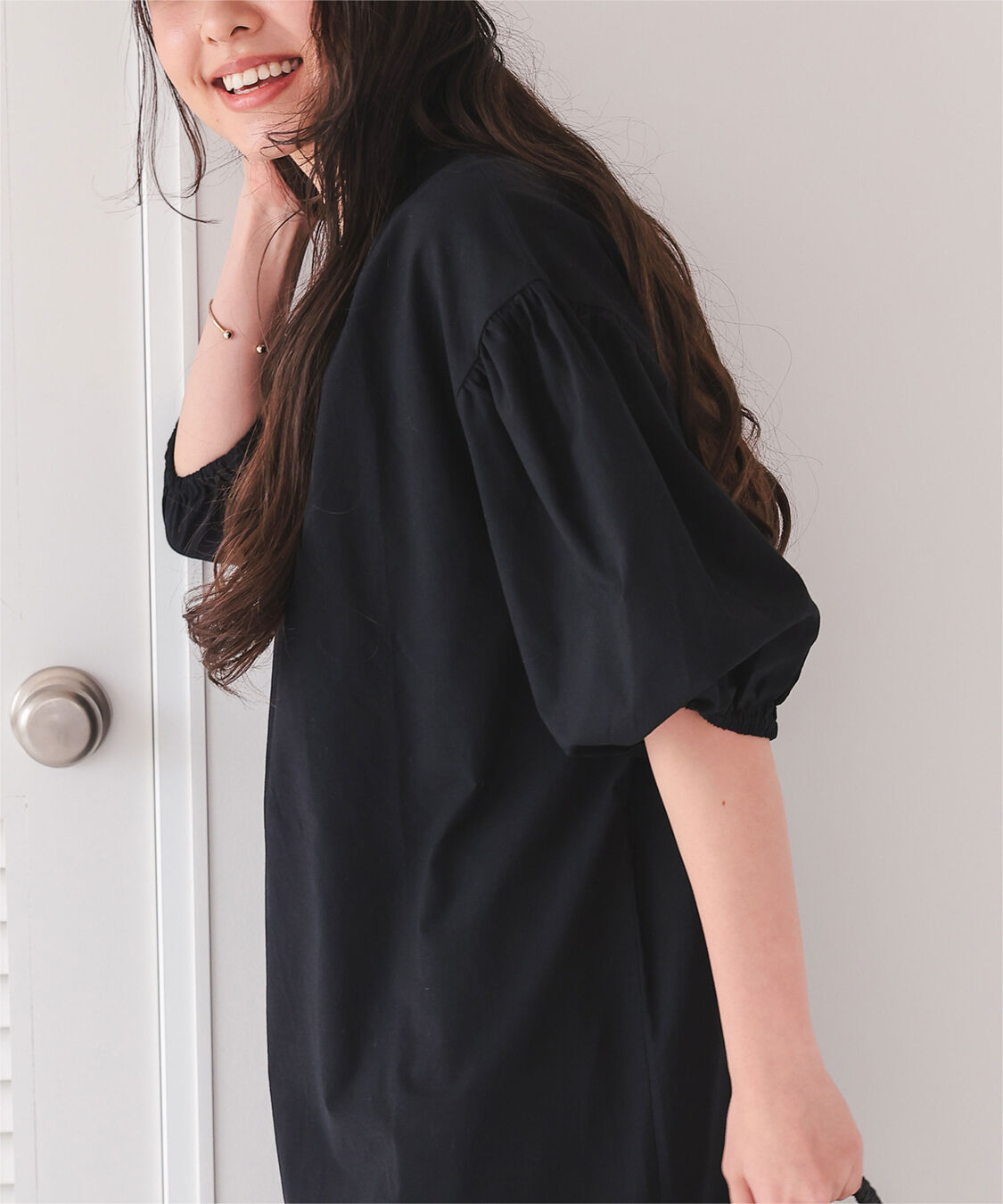 titivate「カフタンシャツワンピース」|ワンピース|