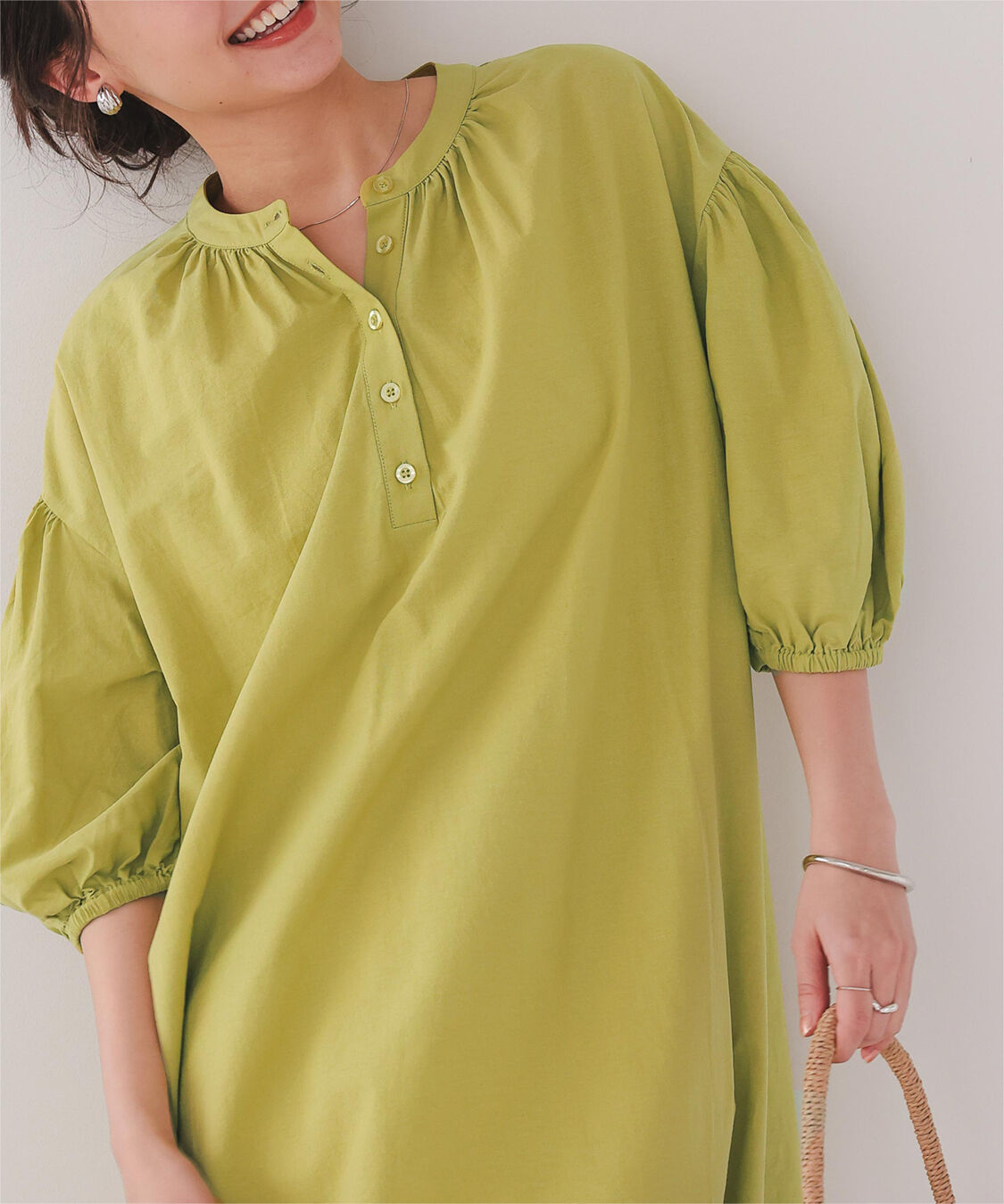 titivate「カフタンシャツワンピース」|ワンピース|