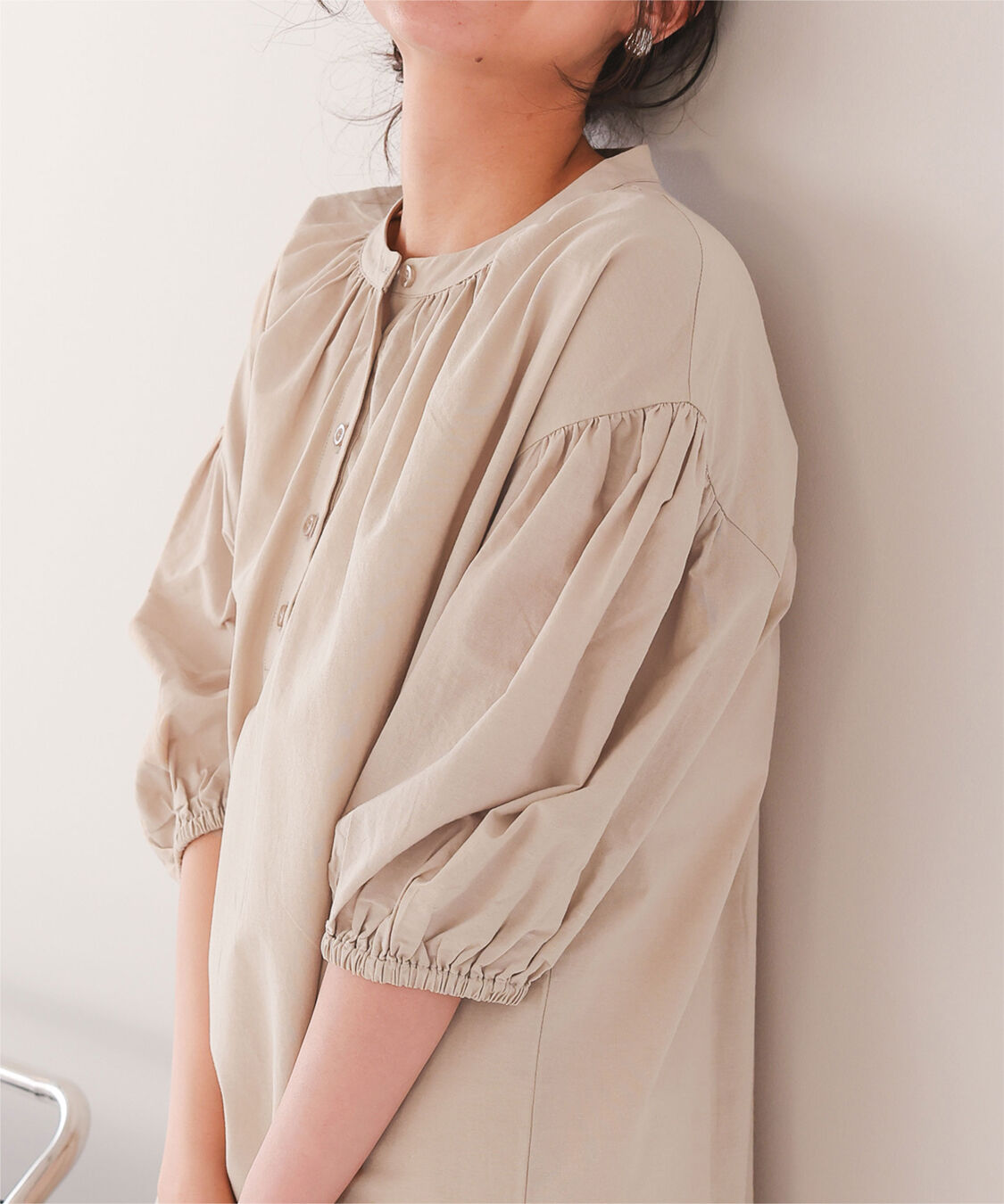 titivate「カフタンシャツワンピース」|ワンピース|