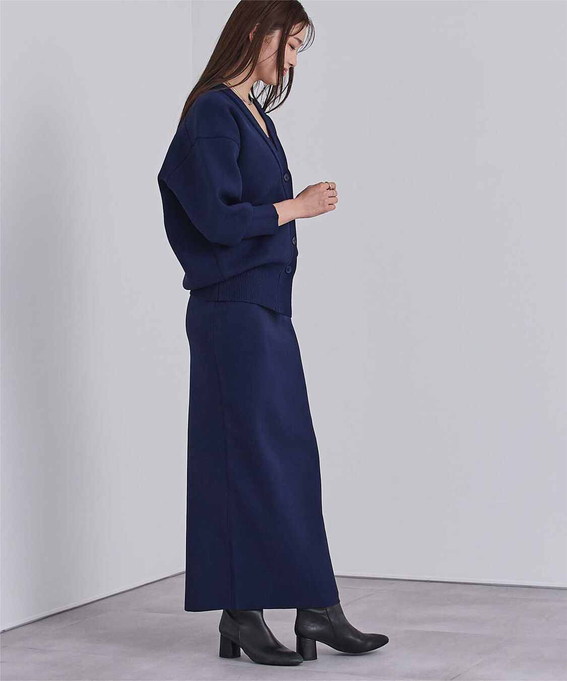 ur's「スポンディッシュ美シルエットニットタイトスカート」|スカート|