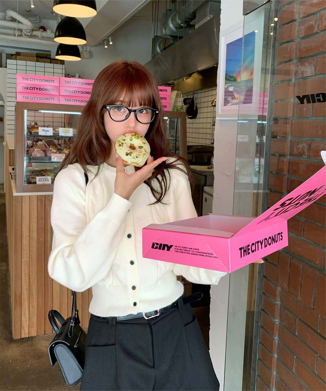 titivate「【いつきさんコラボアイテム】ケーブルデザインニットカーディガン」|ニット・セーター|