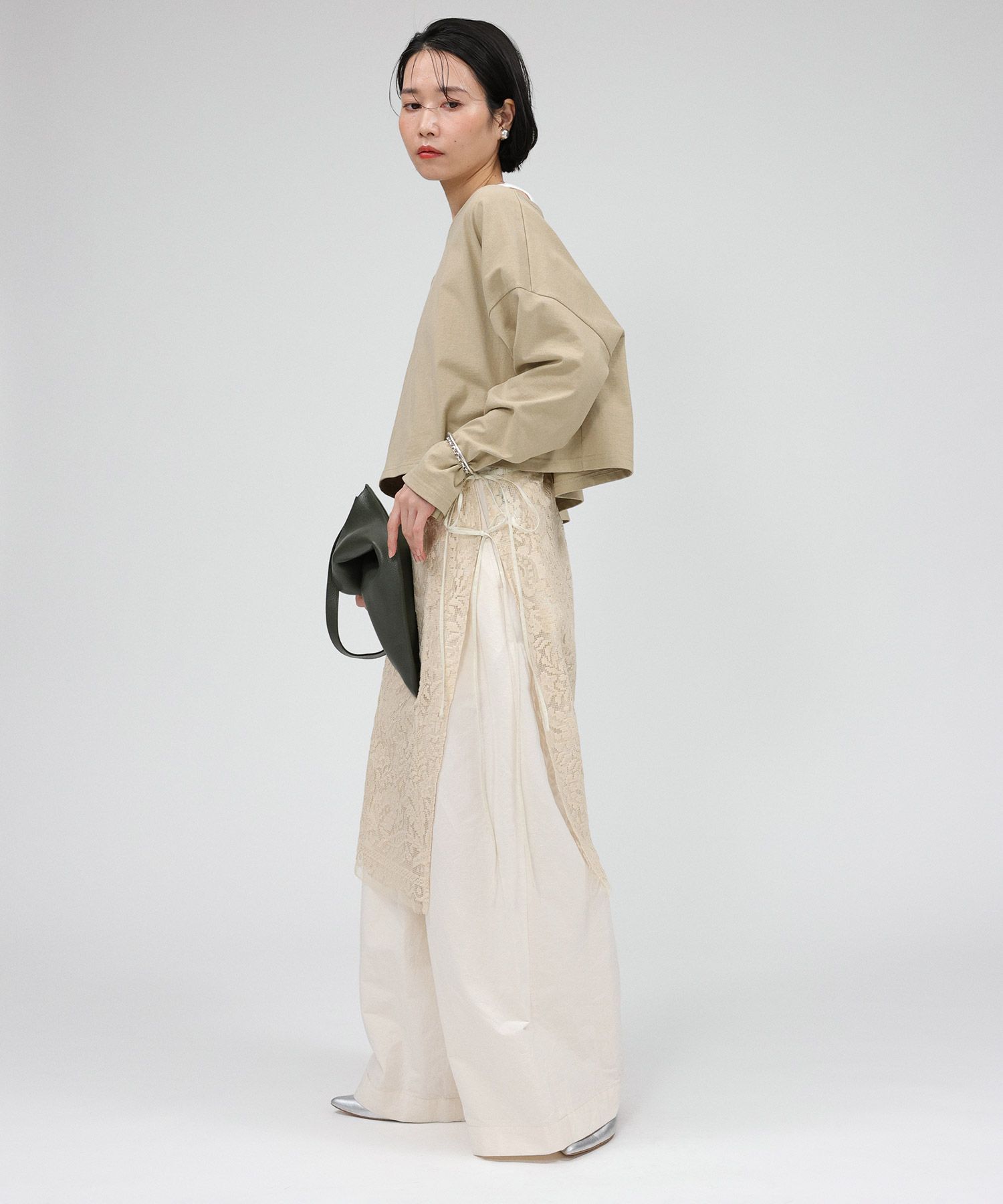 BABYLONE「ワイドショートT&times;タンクSET」|Tシャツ・カットソー|