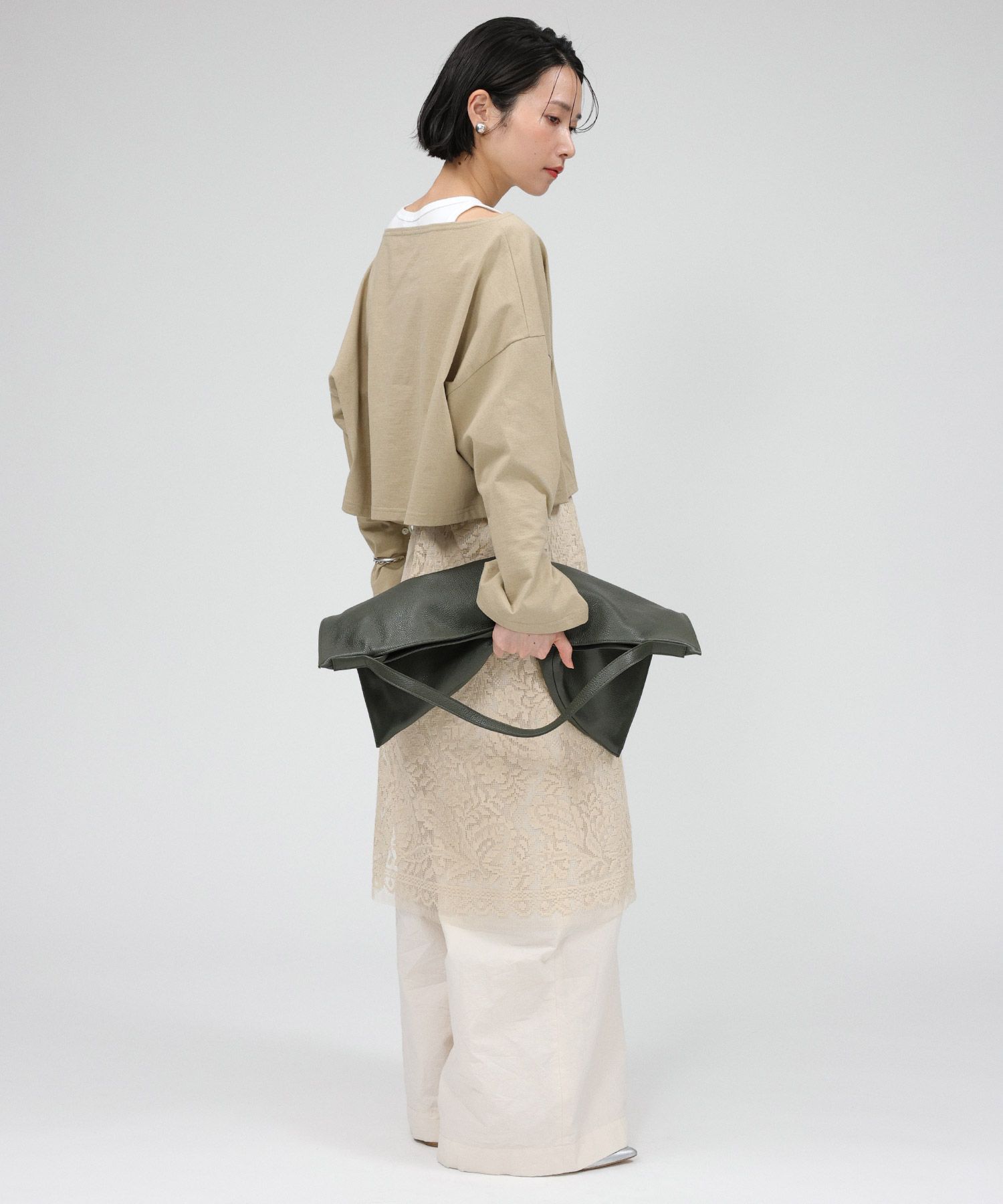 BABYLONE「ワイドショートT&times;タンクSET」|Tシャツ・カットソー|