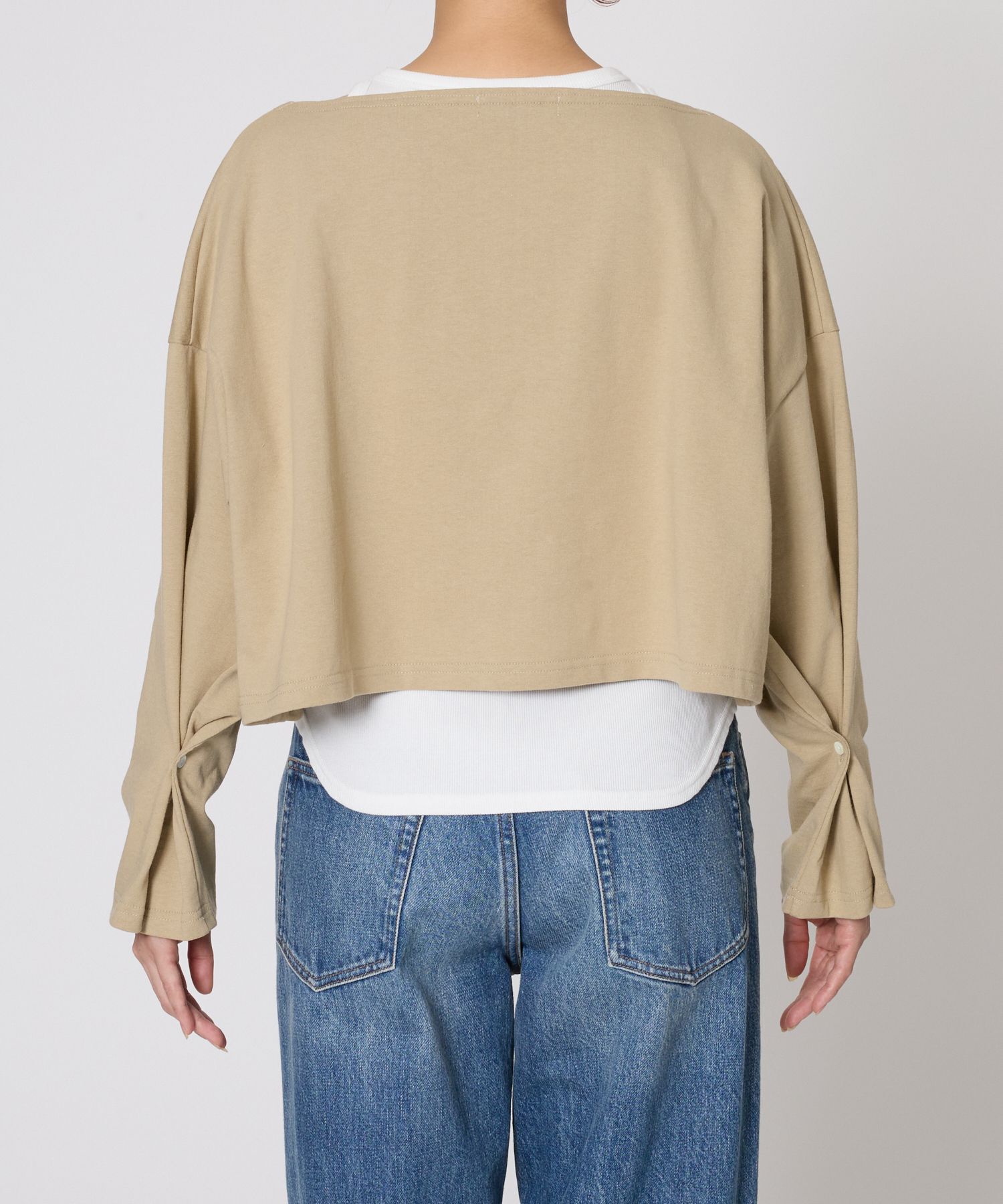 BABYLONE「ワイドショートT&times;タンクSET」|Tシャツ・カットソー|