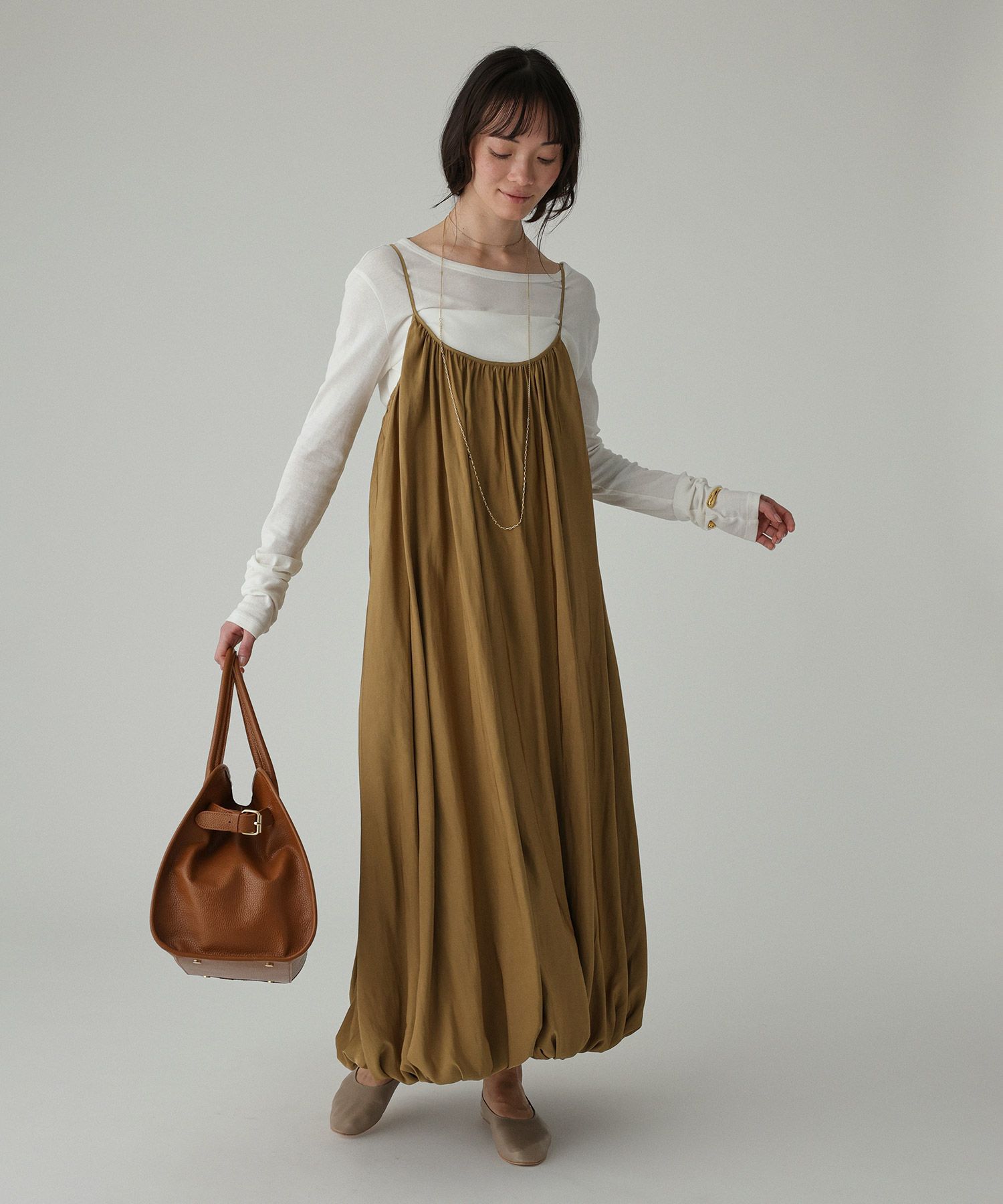 BABYLONE「バルーンキャミワンピ」|ワンピース|