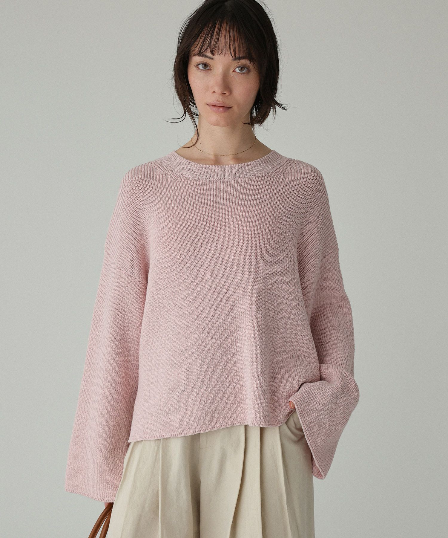 BABYLONE「カタアゼニットプルオーバー」|ニット・セーター|