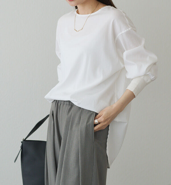  「【新色登場】レイヤードプルオーバーブラウス」|プルオーバー|