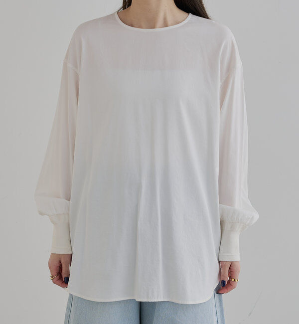  「【新色登場】レイヤードプルオーバーブラウス」|プルオーバー|