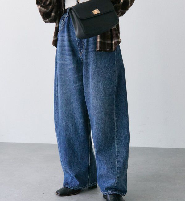  「コーンデニム3Dデニムパンツ」|その他|インディゴブルー