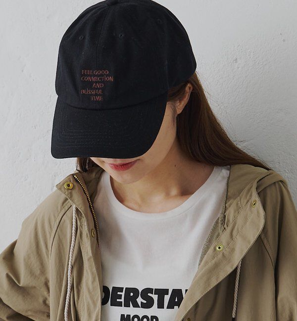  「【F&B】ロゴ刺繍キャップ」|キャップ・キャスケット|