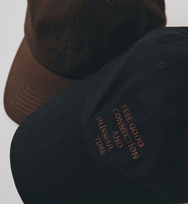  「【F&B】ロゴ刺繍キャップ」|キャップ・キャスケット|