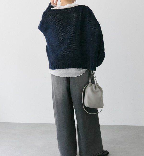  「3Gドロップ天竺ニットプルオーバー」|プルオーバー|