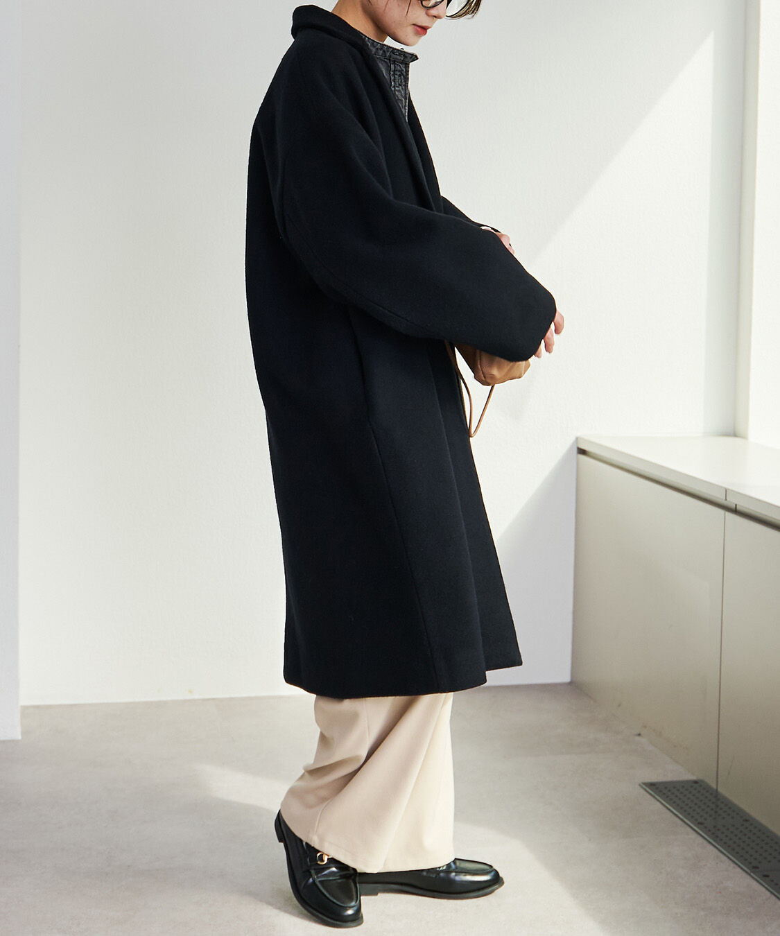  「【日本製】メルトンチェスターコート」|その他|